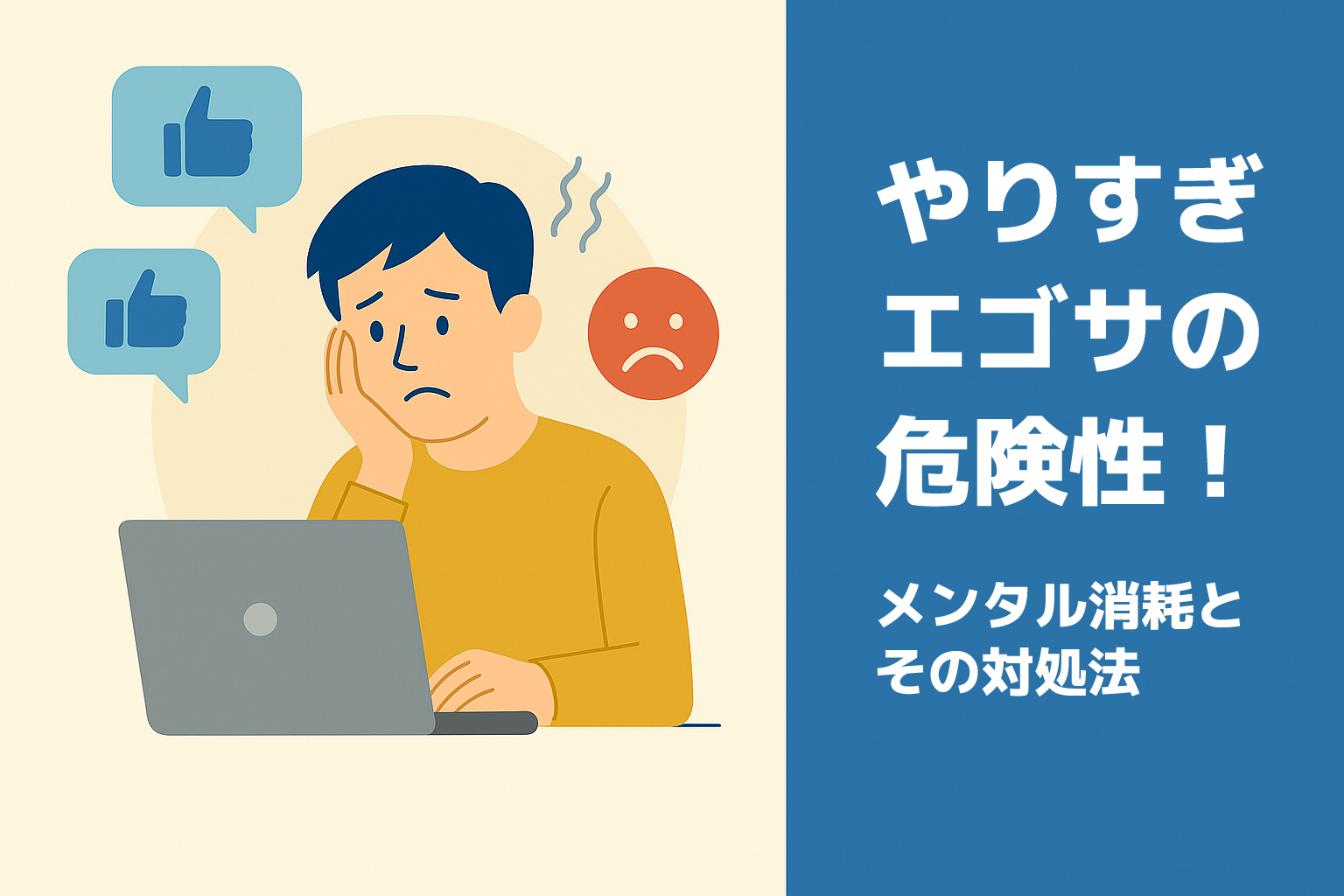 エゴサの危険性について